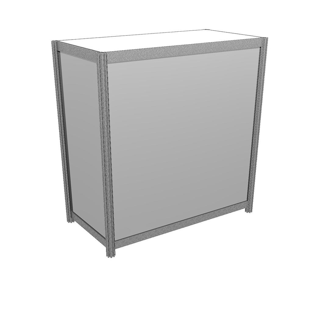 Comptoir modulaire droit - 1m